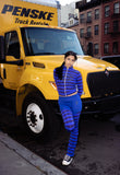 Steel Flare Pants