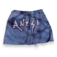 Denim Sky Mini Skirt